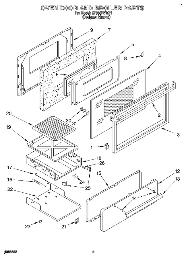 Diagram for SF330PEWZ1