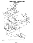 Diagram for 06 - Cooktop And Manifold, Literature And Optional