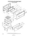 Diagram for 05 - Oven Door And Broiler