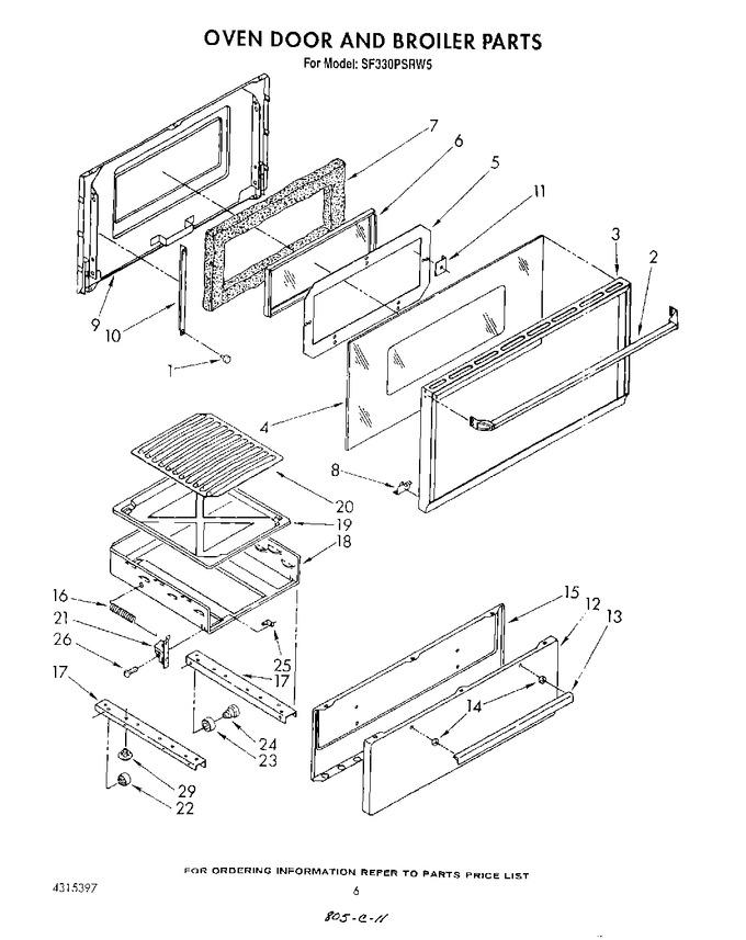 Diagram for SF330PSRW5