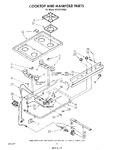 Diagram for 06 - Cooktop And Manifold , Literature And Optional