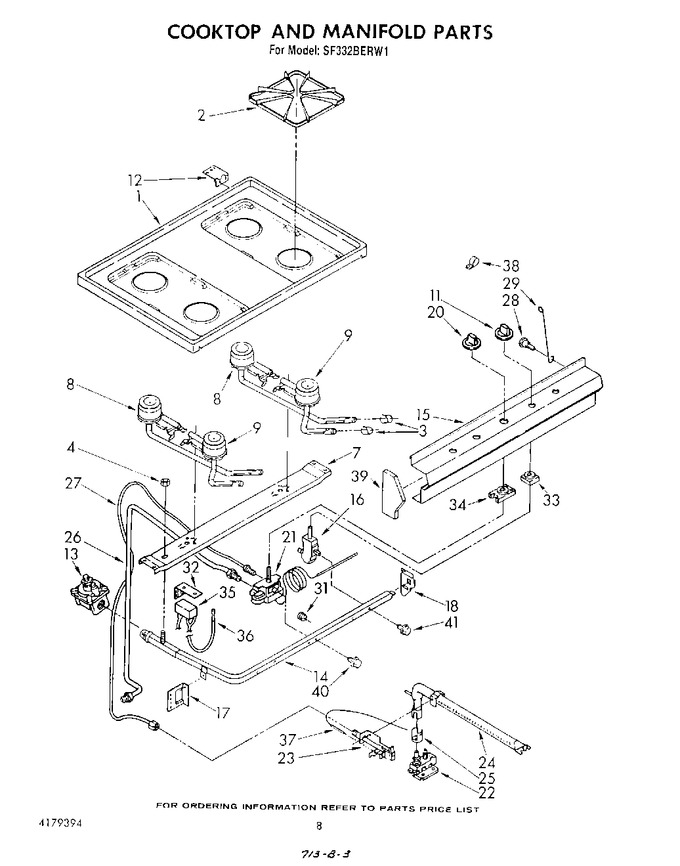 Diagram for SF332BERW1