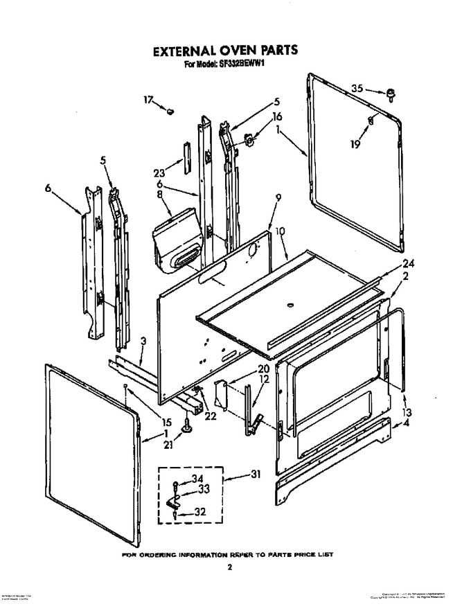 Diagram for SF332BEWW1