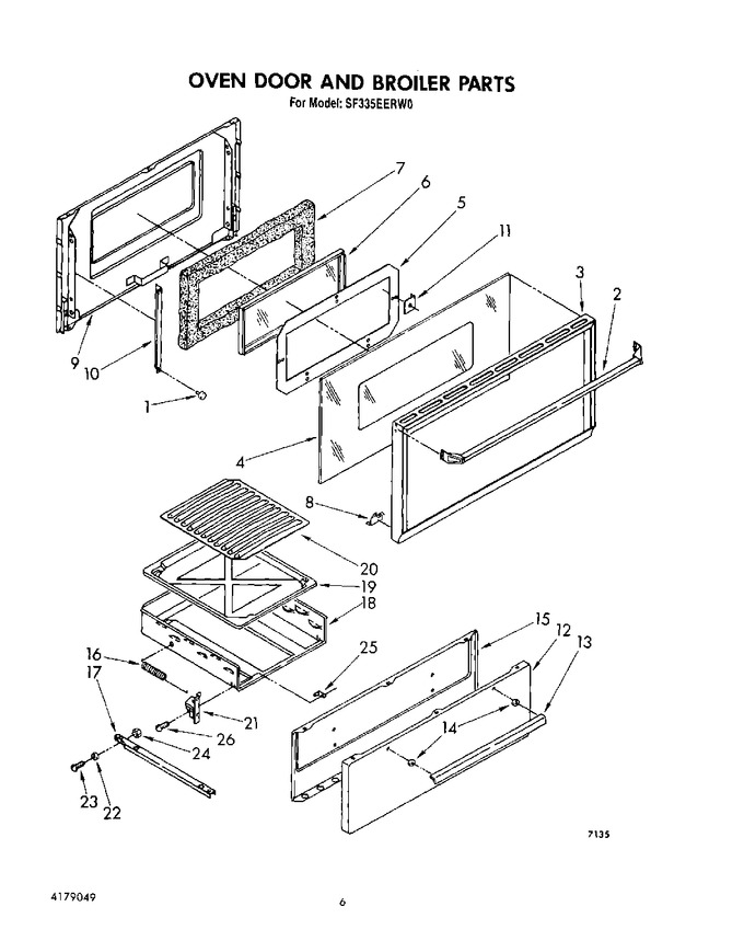 Diagram for SF335EERW0