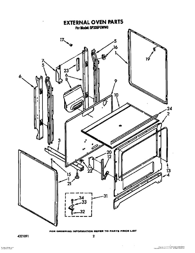 Diagram for SF335PEWW0