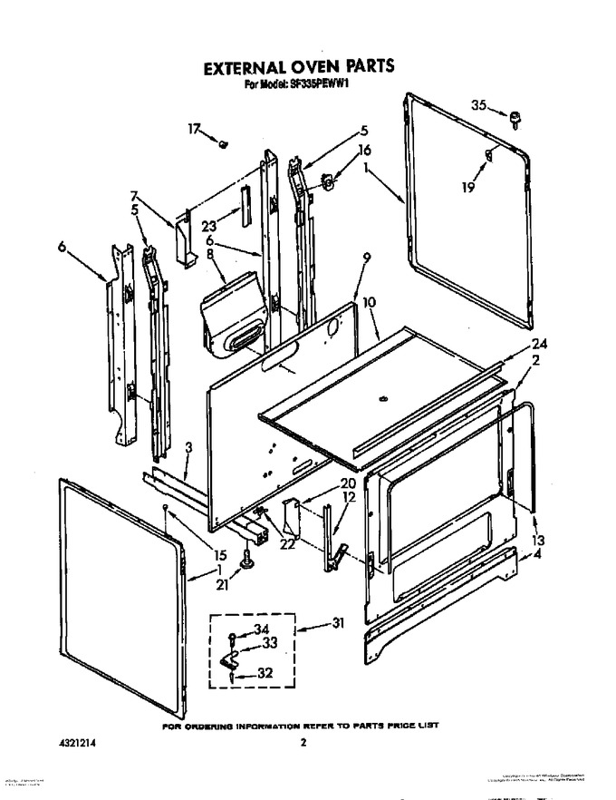 Diagram for SF335PEWW1