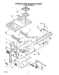 Diagram for 06 - Cooktop And Manifold, Lit/optional