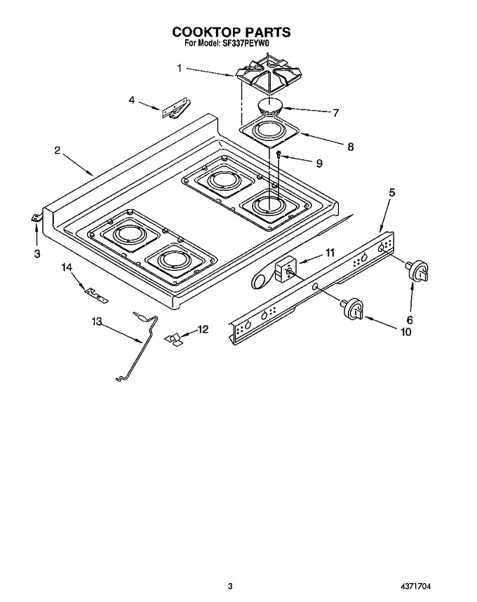 Diagram for SF337PEYW0