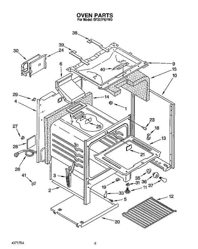 Diagram for SF337PEYN0