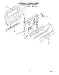 Diagram for 02 - Control Panel, Lit/optional