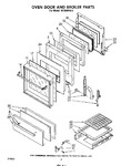 Diagram for 04 - Oven Door And Broiler