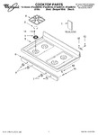 Diagram for 01 - Cooktop, Literature