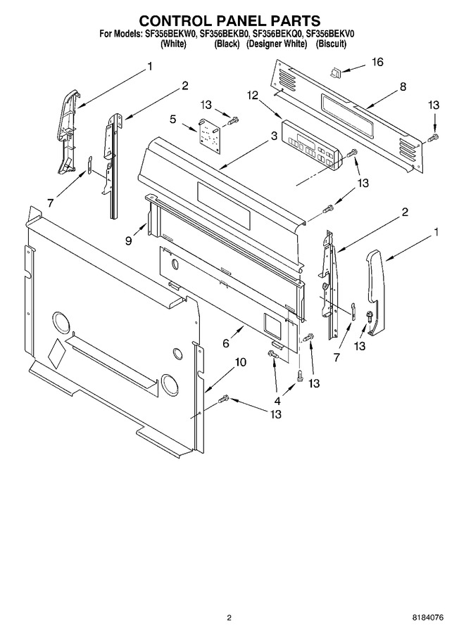 Diagram for SF356BEKQ0