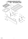 Diagram for 05 - Drawer & Broiler