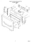 Diagram for 02 - Control Panel