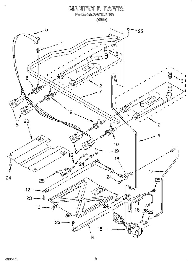 Diagram for SF357BEHW0