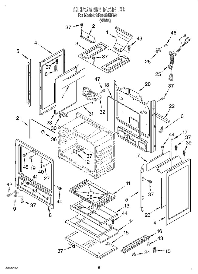 Diagram for SF357BEHW0