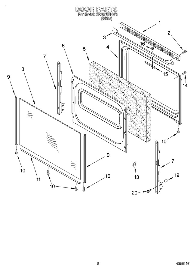 Diagram for SF357BEHW5