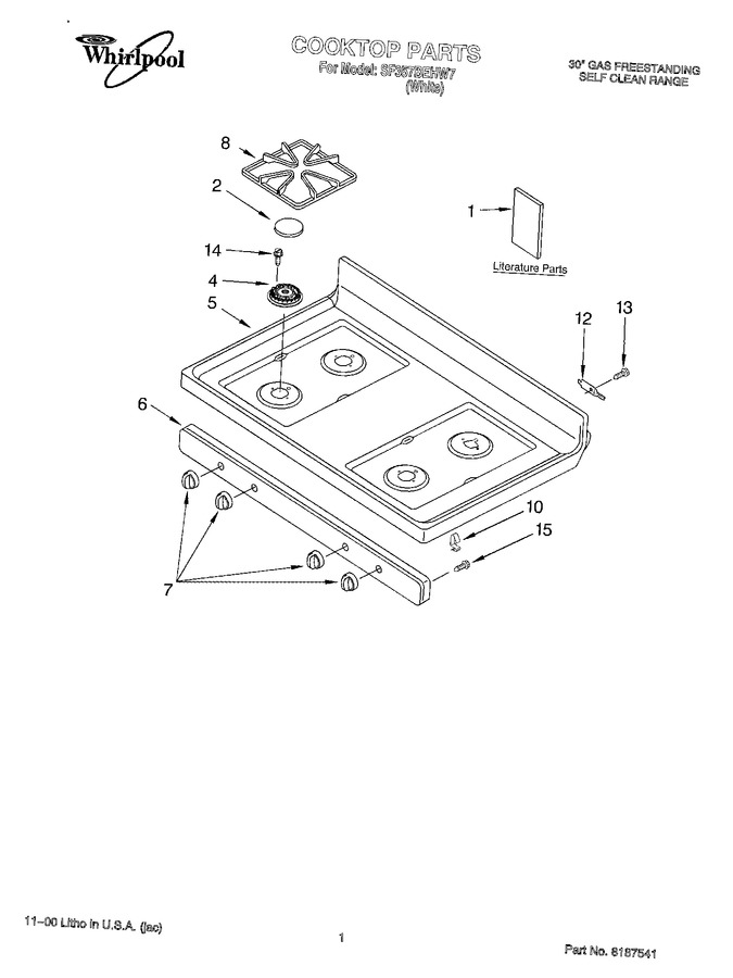 Diagram for SF357BEHW7