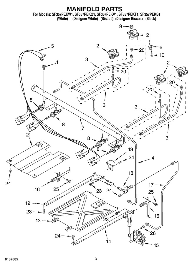 Diagram for SF357PEKW1