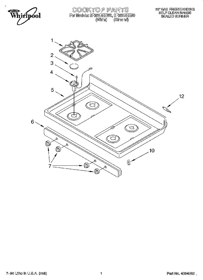 Diagram for SF360BEEW0