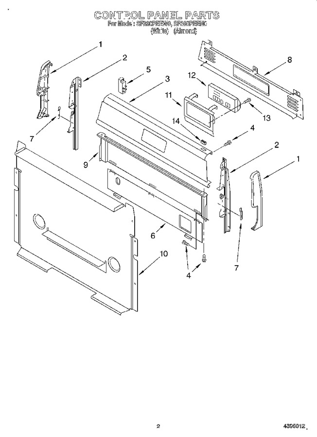 Diagram for SF360PEEW0