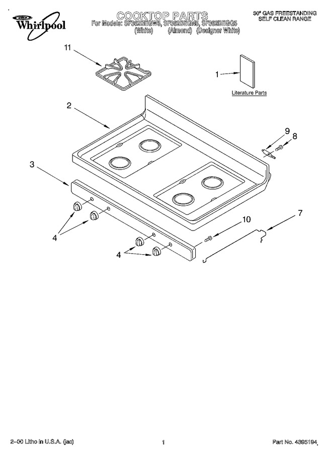 Diagram for SF362BEGQ5