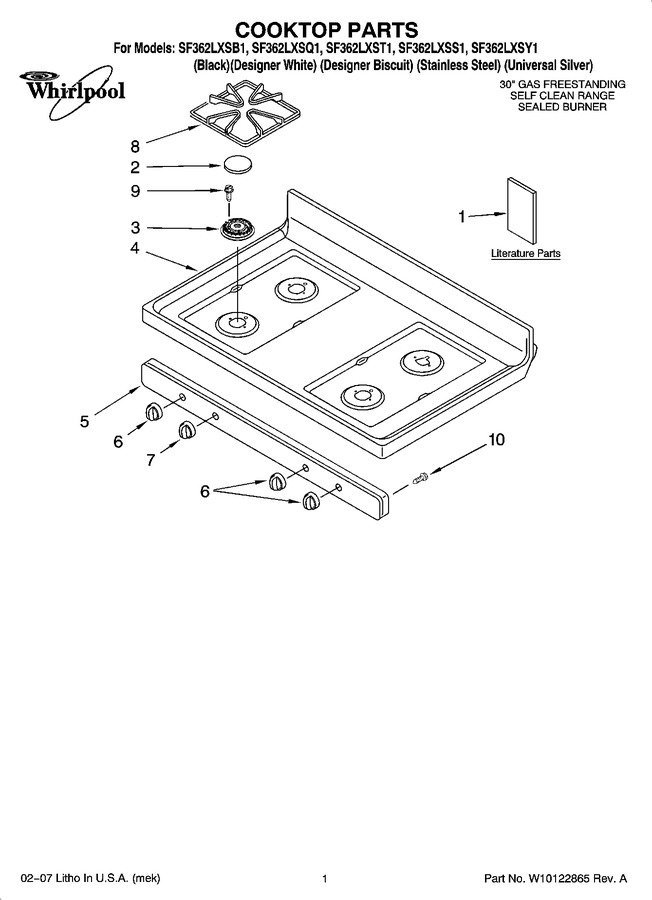 Diagram for SF362LXSB1