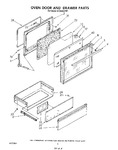 Diagram for 06 - Oven Door And Drawer