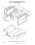 Diagram for 06 - Oven Door And Drawer