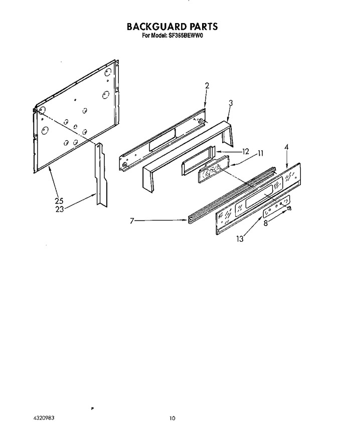 Diagram for SF365BEWN0