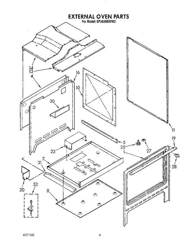 Diagram for SF365BEWN2