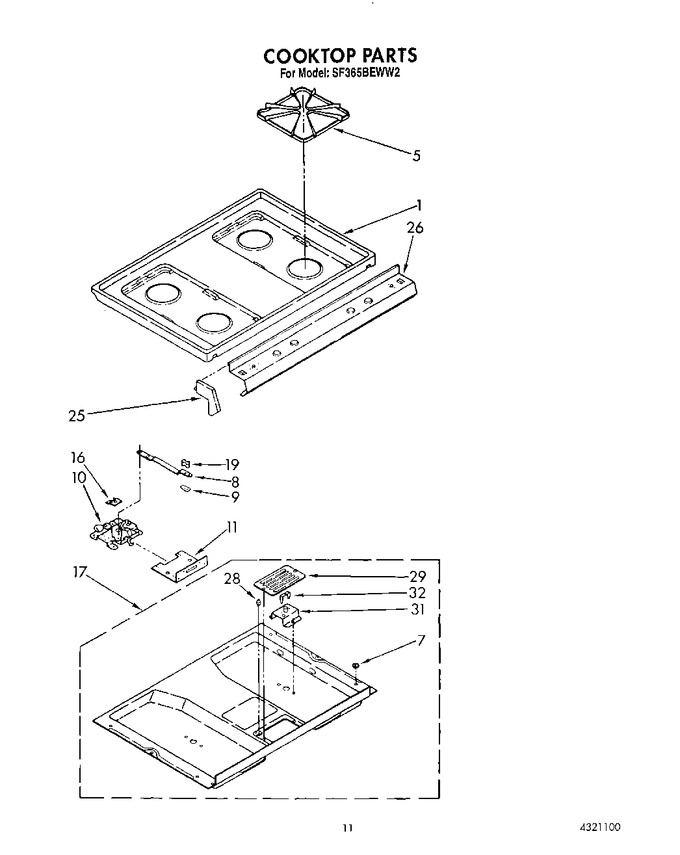 Diagram for SF365BEWN2