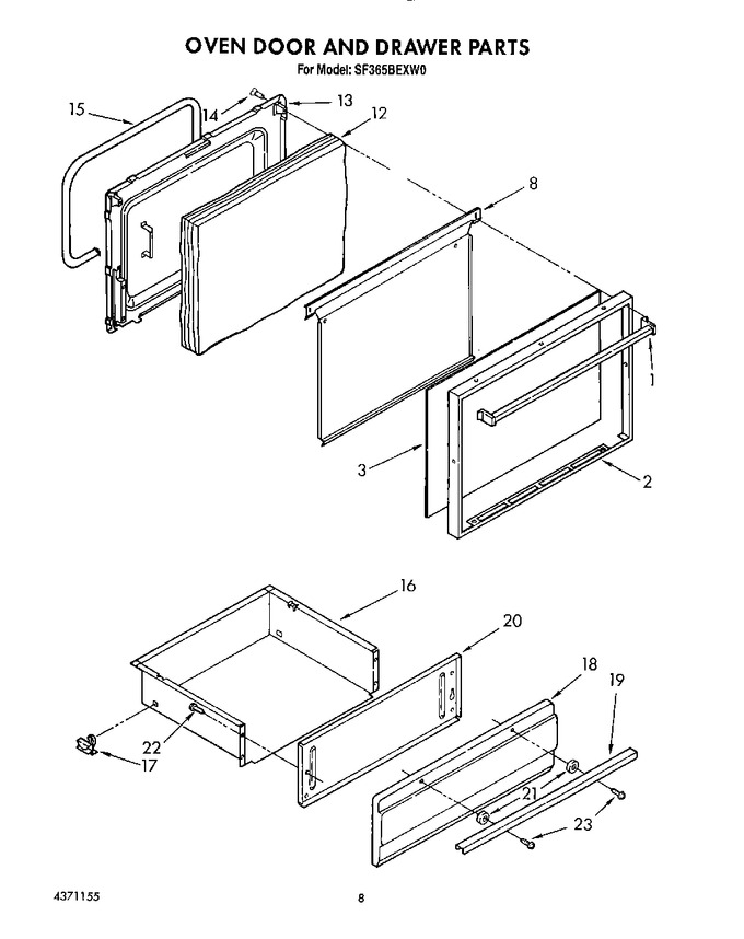 Diagram for SF365BEXN0