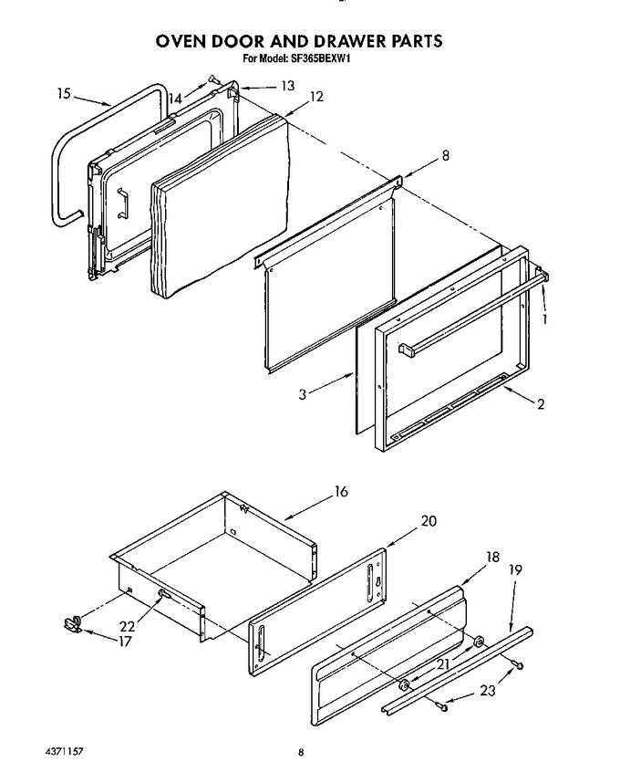 Diagram for SF365BEXW1