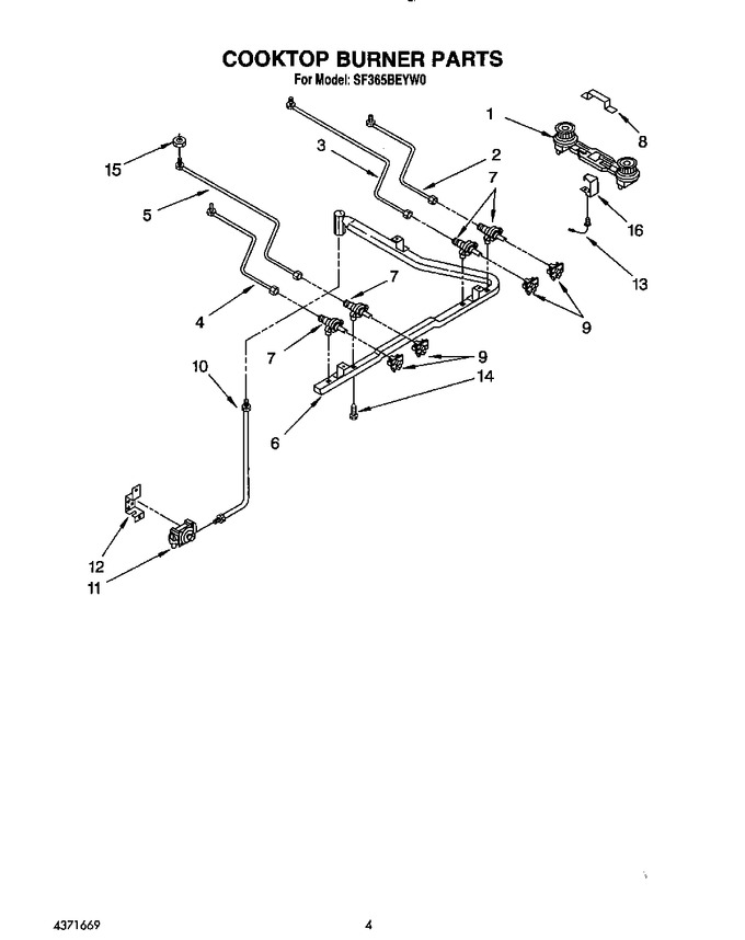 Diagram for SF365BEYW0