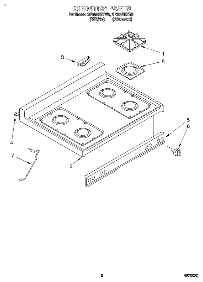 Diagram for SF365BEYW2