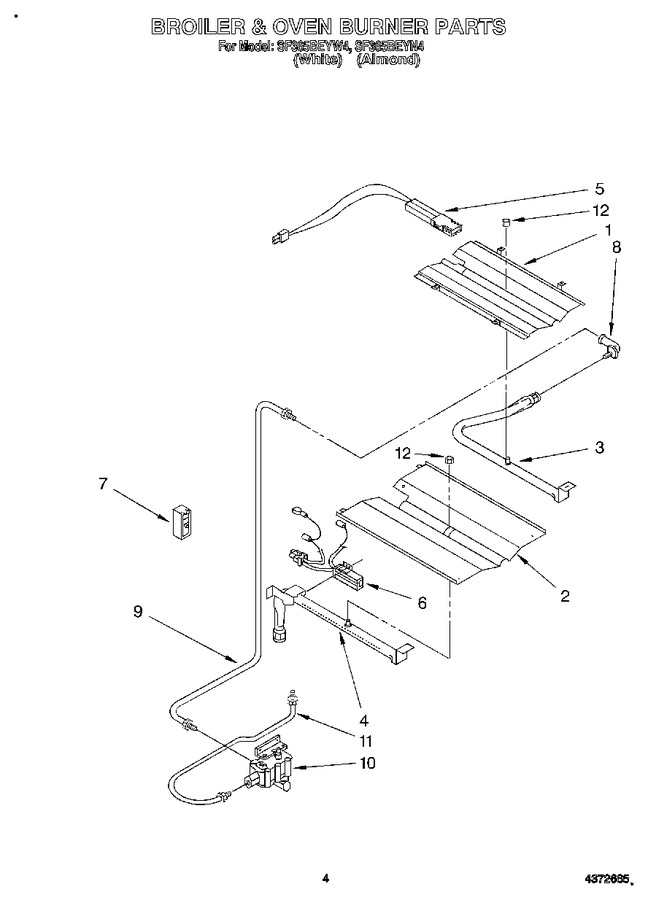 Diagram for SF365BEYW4