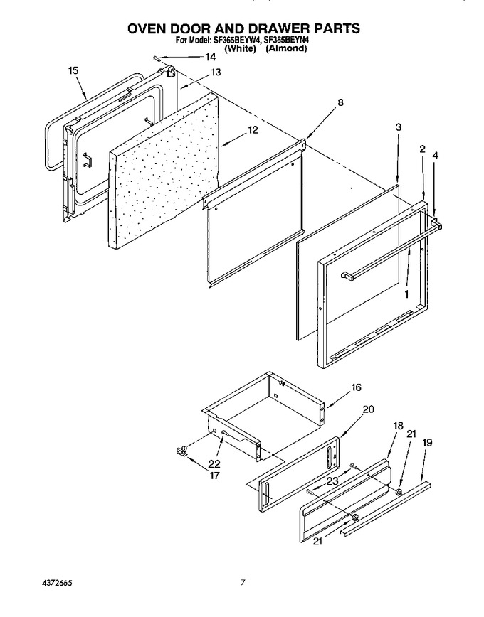 Diagram for SF365BEYW4