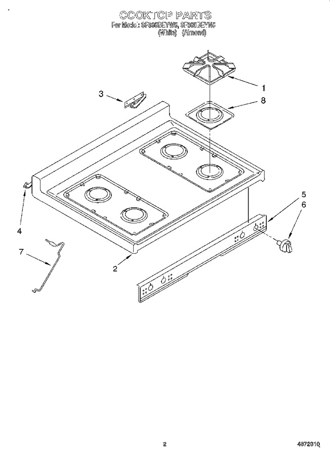 Diagram for SF365BEYW5