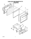 Diagram for 07 - Oven Door And Drawer