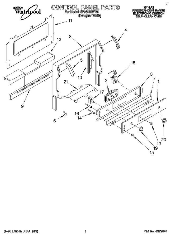 Diagram for SF365BEYQ5