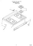 Diagram for 02 - Cooktop