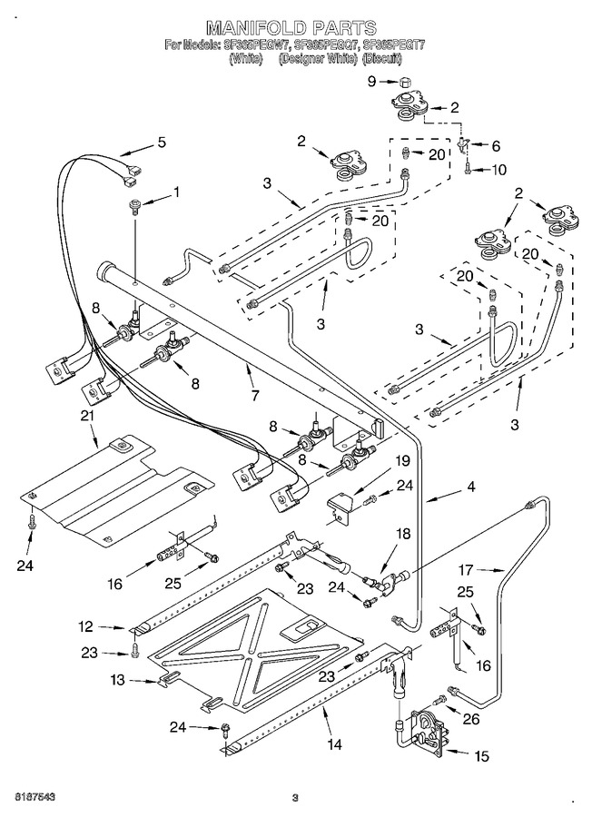 Diagram for SF365PEGW7