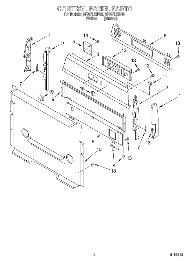 Diagram for SF367LEHW6