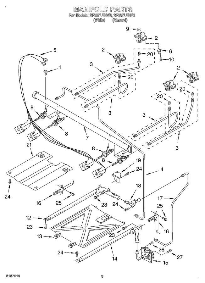 Diagram for SF367LEHW6