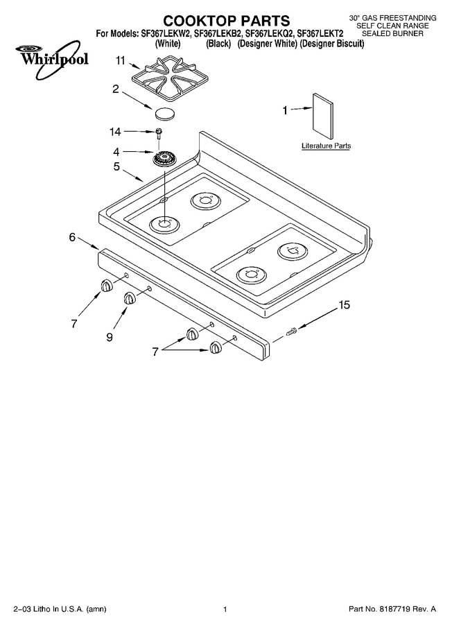 Diagram for SF367LEKW2