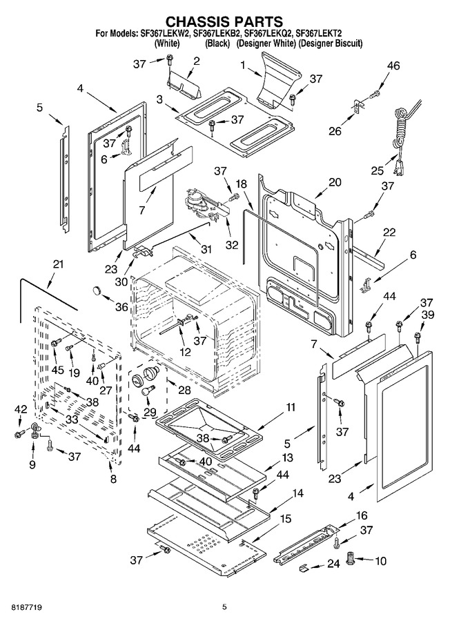 Diagram for SF367LEKW2