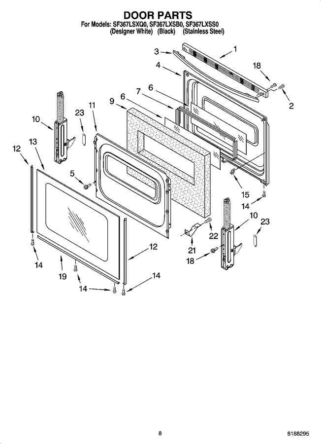 Diagram for SF367LXSS0