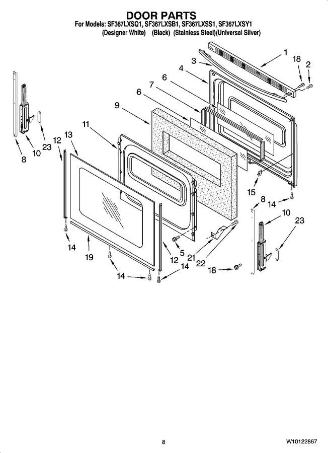 Diagram for SF367LXSY1